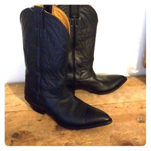 Vintage leather Nocona cowboy boots